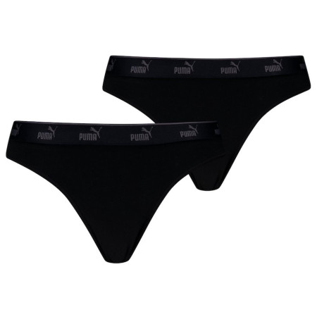 Mutande da donna Puma Elements Cotton Strings 2P