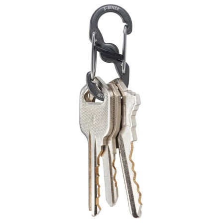 Moschettone ausiliario Nite Ize S-Biner Microlock hliník