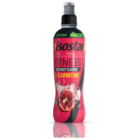 Bevanda isotonica Isostar PET L-Carnitine CAP 500ml Red fruits