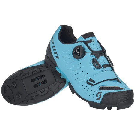 Scarpe da ciclismo da donna Scott Mtb Comp Boa Lady blu/nero LightBlue/Black