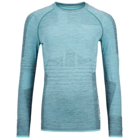 Maglietta sportiva da donna Ortovox W's 230 Competition Long Sleeve blu IceWaterfall