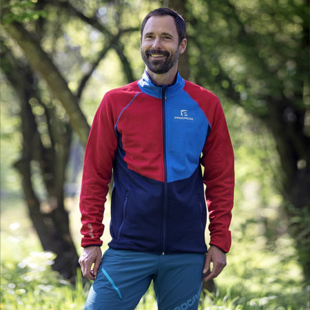 Felpa funzionale da uomo Progress Glacier