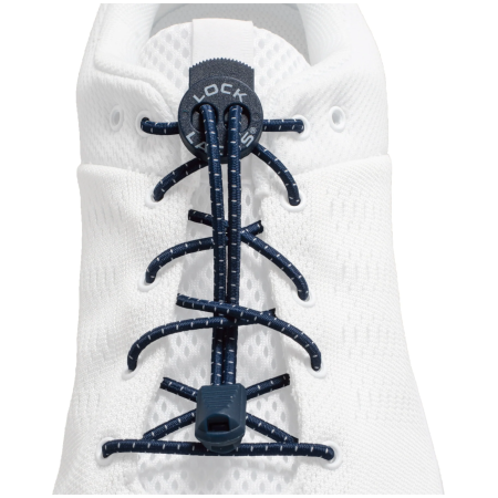 Lacci delle scarpe Lock Laces Original blu scuro Navy