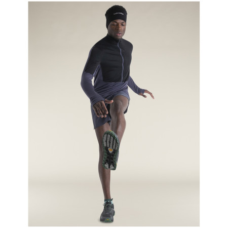 Felpa funzionale da uomo Icebreaker M Mer 200 Realfleece Descender LS Half