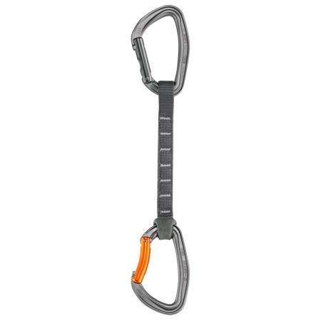 Express Petzl Djinn Axess 17 cm grigio Grey