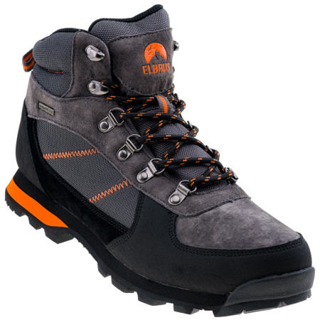 Scarpe da uomo Elbrus Matio Mid WP grigio scuro MidGrey/DarkGrey/Orange