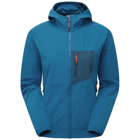 Giacca da donna Mountain Equipment Echo Hooded Wmns Jacket blu Me-01636 Alto/Majolica