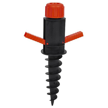 Picchetto per ombrellone Bo-Camp Beach Umbrella Auger Plastic nero/rosso Black/Red