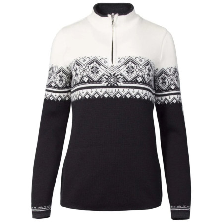 Maglione da donna Dale of Norway Moritz Fem Sweater nero/bianco Black White Darkcharcoal
