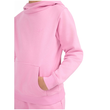 Felpa da bambino 4F Sweatshirt F2694 Pink