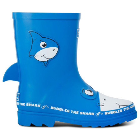 Stivali da pioggia per bambini Regatta Mudplay II Junior GAU blu BublShrk(Bl)