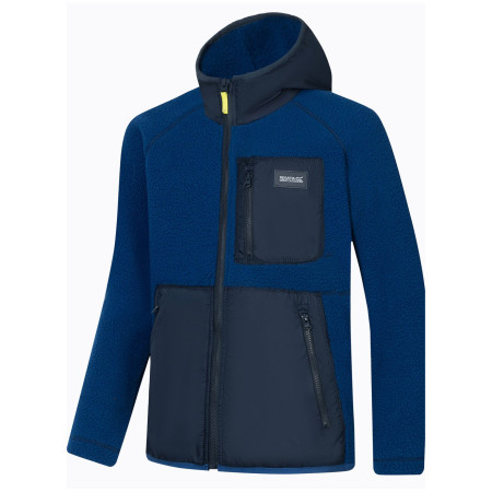 Felpa da bambino Regatta Munro Hybrid Jacket AviBlueNavy