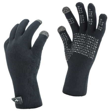 Guanti SealSkinz Ultra Grip Gloves nero Black