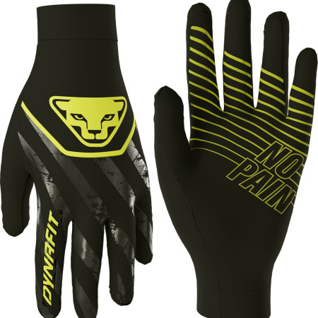 Guanti Dynafit Trail Reflective Gloves nero/giallo 0911 - black out/5A30