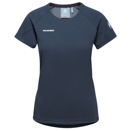 Maglietta da donna Mammut Aegility T-Shirt Women blu/bianco marine melange-white