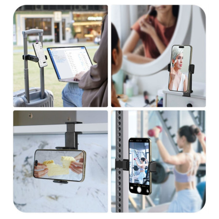Supporto Swissten Universal phone holder Jaws Grip