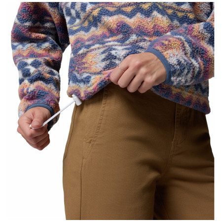 Felpa da donna Columbia Helvetia™ II Printed Cropped Half Snap
