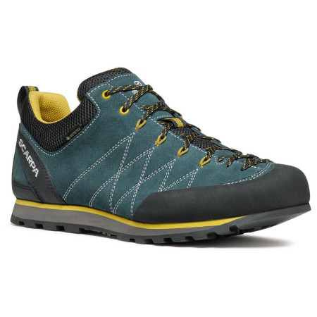 Scarpe da trekking da uomo Scarpa Crux Gtx verde/giallo Petrol-Mustard