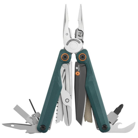 Coltello Leatherman Wave Alpha verde CASCADIA