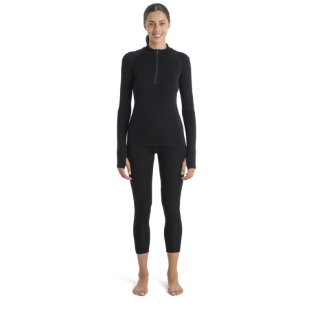 Maglietta sportiva da donna Icebreaker Women 300 MerinoFine™ Polar LS Half Zip
