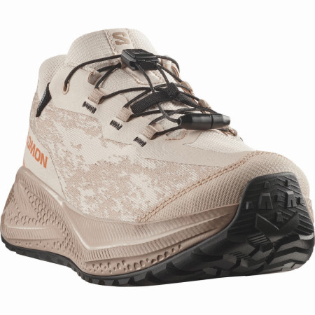 Scarpe da bambino Salomon Aero Grvl Wp J Tapioca-White Pepper-Nectarine