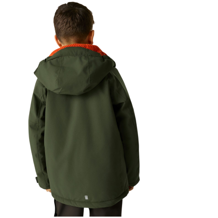 Giacca invernale per bambini Regatta Hillain Warm Lined Dark Khaki