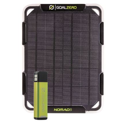 Kit solare Goal Zero Flip 12 + Nomad 5