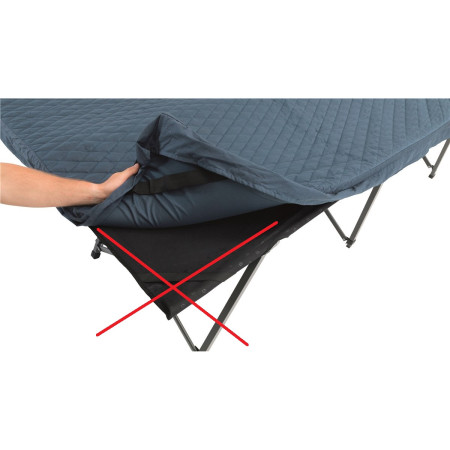 Vystavené lehátko Outwell Centuple Double