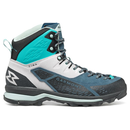 Scarpe da trekking alte da donna Garmont Cima Wp Wms grigio/blu lunar grey/stormy grey
