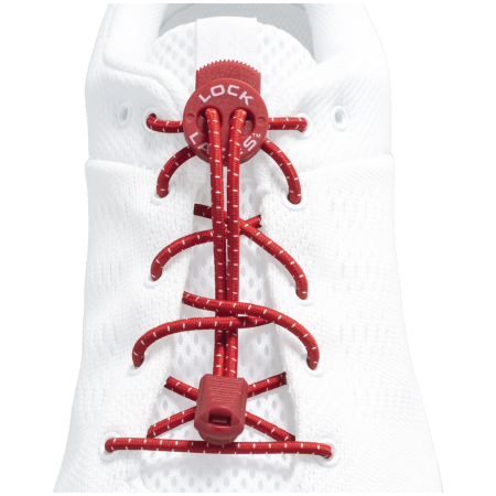 Lacci delle scarpe Lock Laces Original rosso Red