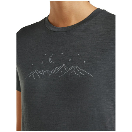 Maglietta da donna Icebreaker Women Merino 150 Tech Lite SS Tee Sparkling Stars