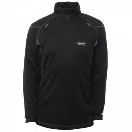 Maglietta da uomo Regatta Base zip Neck
