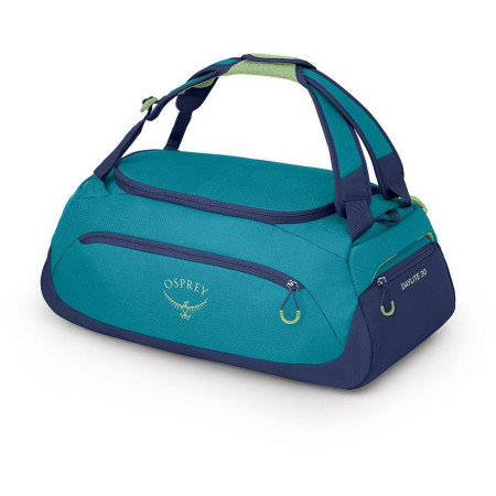 Borsa da viaggio Osprey Daylite Duffel 30 blu/azzurro blue spikemoss/alkaline