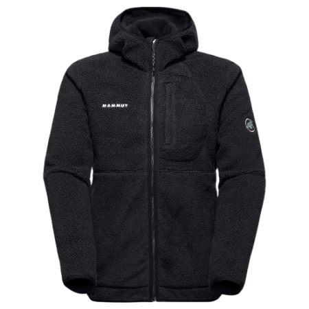 Felpa da uomo Mammut Falera Pro ML Hooded Jacket Men nero black 0001