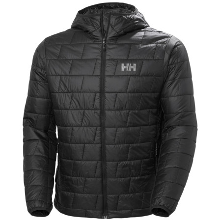Giacca da uomo Helly Hansen Lifaloft Hooded Insulator nero 990 Black