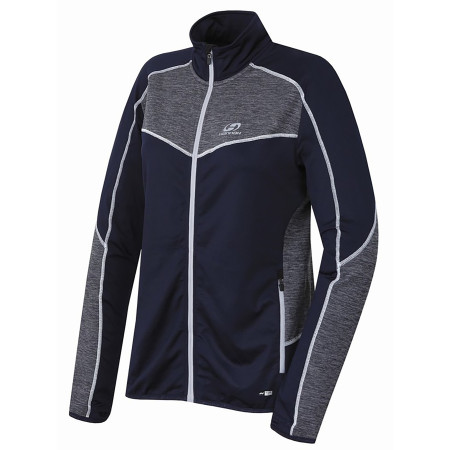 Felpa da donna Hannah Victoria blu/grigio NightSky/LightGrayMel