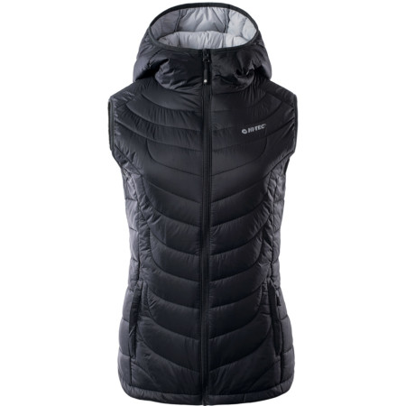 Gilet da donna Hi-Tec Lady Nevi nero StretchLimo/MicroChip
