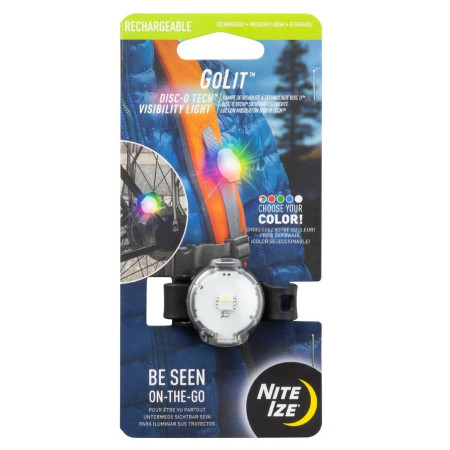 Lampada Nite Ize GoLit Disco-O Tech