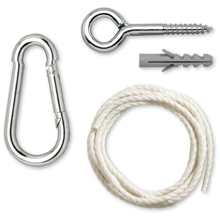 Attacco per amaca La Siesta Seguro bianco