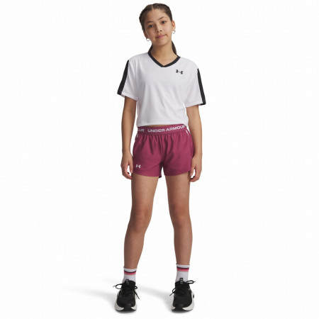 Pantaloncini per bambini Under Armour G Tech Play Up Short-RED