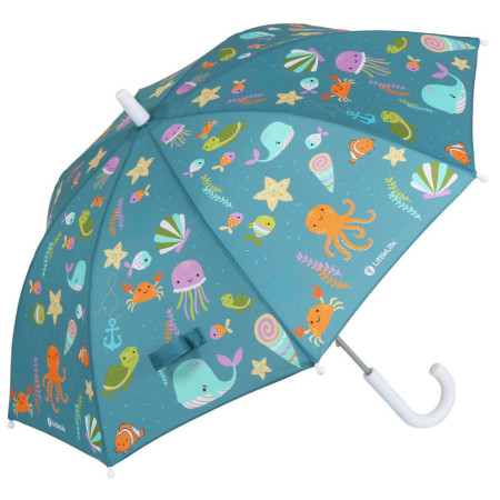 Ombrello per bambini LittleLife Kids Umbrella blu Aquatic