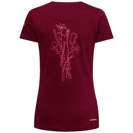 Maglietta da donna La Sportiva Climb Flower T-Shirt W