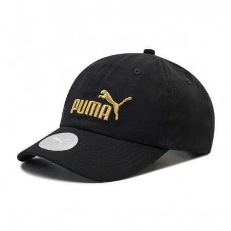Berretto con visiera Puma ESS Cap 2021 nero Puma Black-Gold-No 1