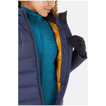 Cappotto da donna Rab Deep Cover Parka