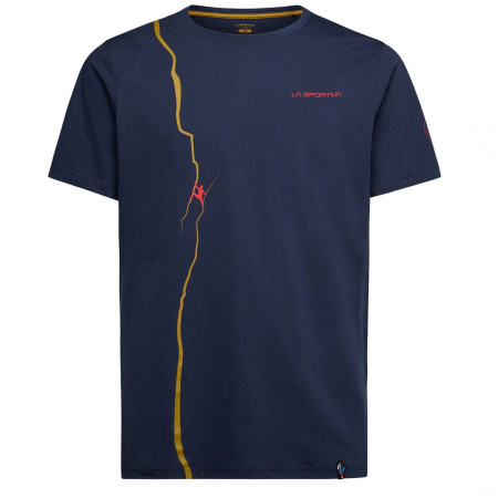Maglietta da uomo La Sportiva Route T-Shirt M blu scuro Night Sky