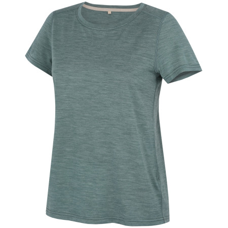 Maglietta da donna MOOA Merino Lyolite Horizon 150 Comfy blu dusty teal