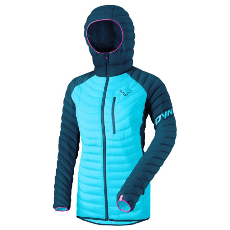 Giacca da donna Dynafit Radical Dwn W Hood Jkt blu Petrol