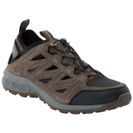 Scarpe da trekking da uomo Jack Wolfskin Woodland 2 Hybrid Low M marrone brown / phantom
