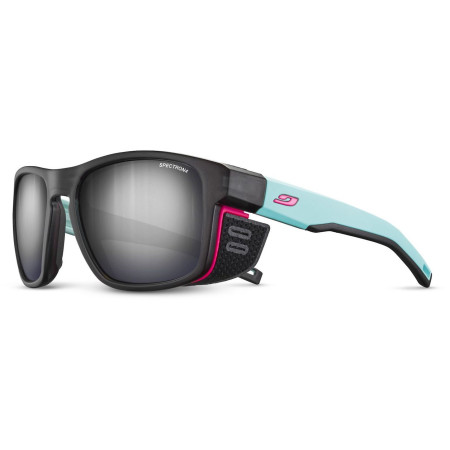 Occhiali da sole Julbo Shield M Sp4 nero/blu black translu/ice blue/pink