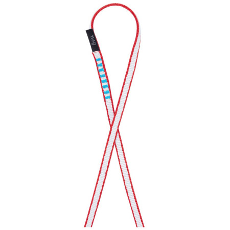 Fettuccia ad anello Beal Dyneema Slings 10 mm (180 cm) bianco/rosso RED